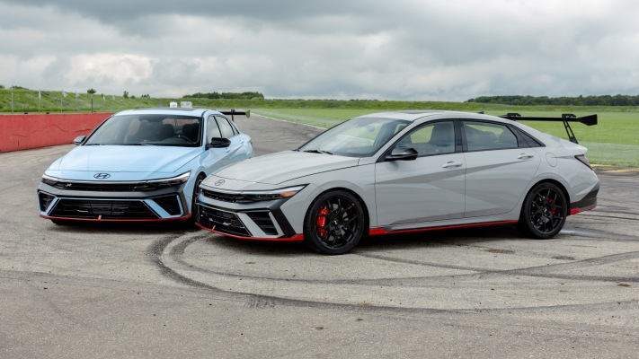 Hyundai Elantra N TCR Edition 2026. Desktop wallpaper