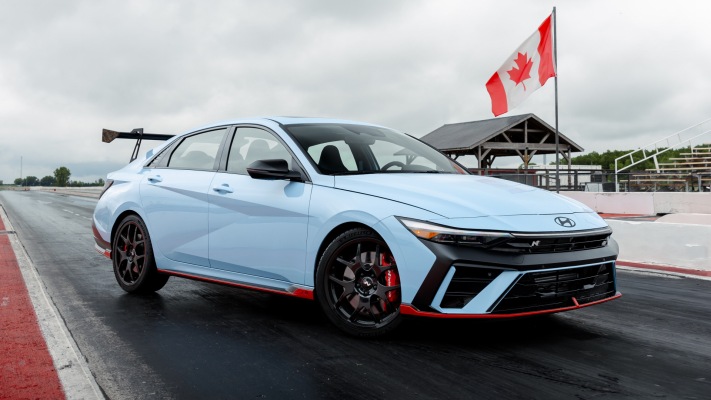 Hyundai Elantra N TCR Edition 2026. Desktop wallpaper