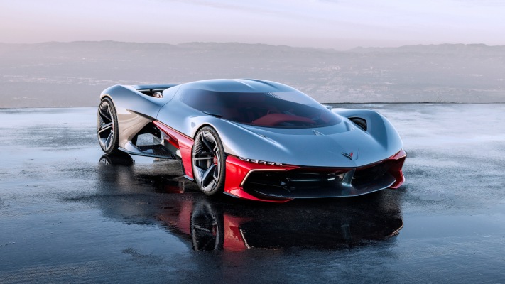 Chevrolet Corvette SoCal Concept 2025. Desktop wallpaper