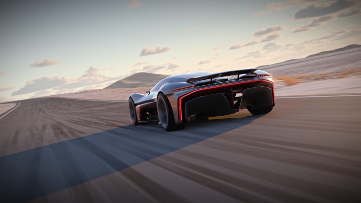 Chevrolet Corvette SoCal Concept 2025. Desktop wallpaper