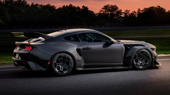 Ford Mustang GTD Liquid Carbon 2026. Desktop wallpaper