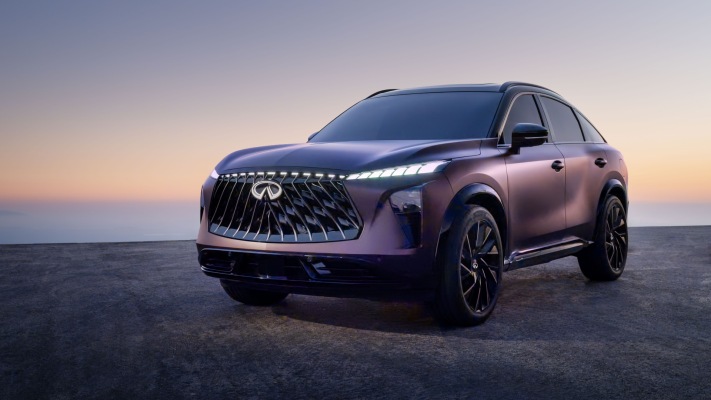 Infiniti QX65 Monograph Concept 2025. Desktop wallpaper