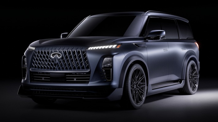 Infiniti QX80 Track Spec Concept 2025. Desktop wallpaper