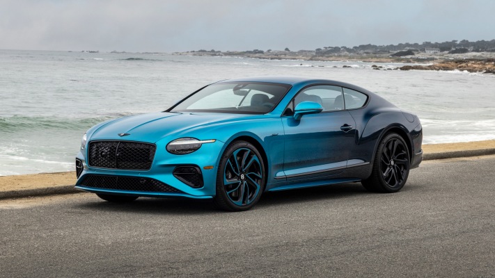 Bentley Continental GT Speed Ombre Mulliner 2025. Desktop wallpaper