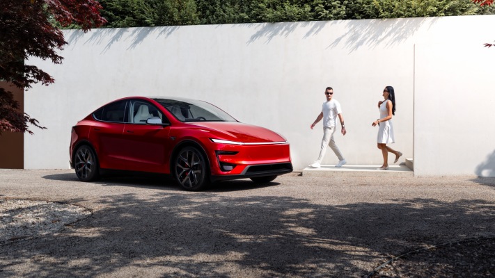 Tesla Model Y Performance 2026. Desktop wallpaper