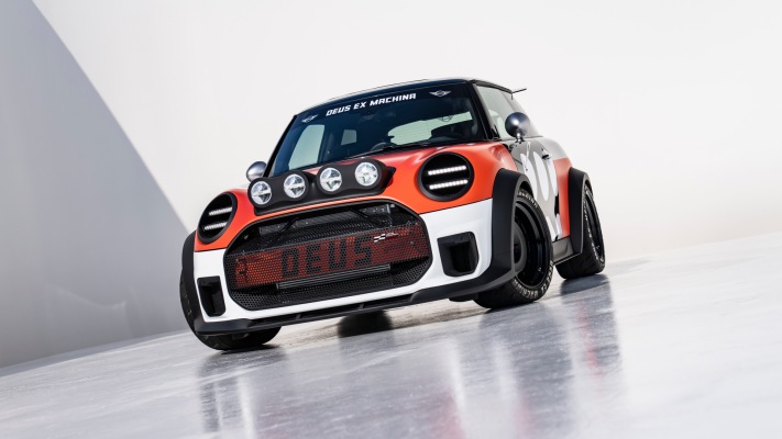 MINI JCW The Machina Concept 2025. Desktop wallpaper
