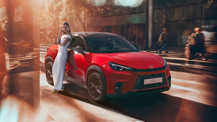 Lexus LBX Vibrant Edition 2026. Desktop wallpaper