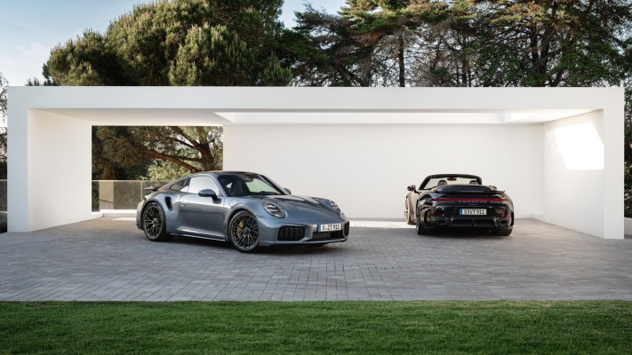 Porsche 911 Turbo S 2026. Desktop wallpaper