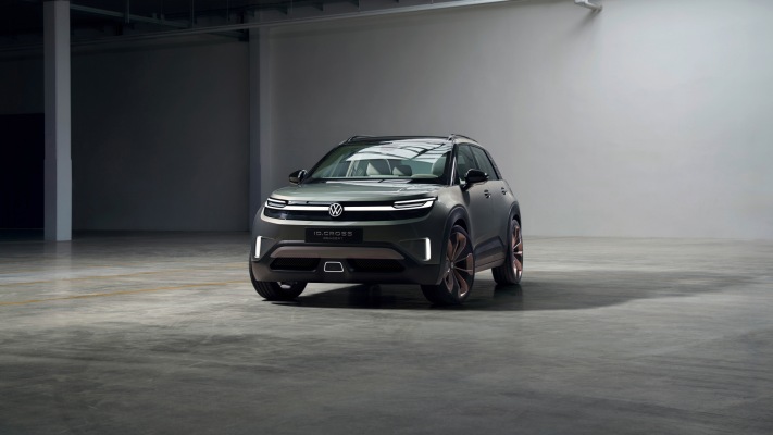 Volkswagen ID. Cross Concept 2025. Desktop wallpaper