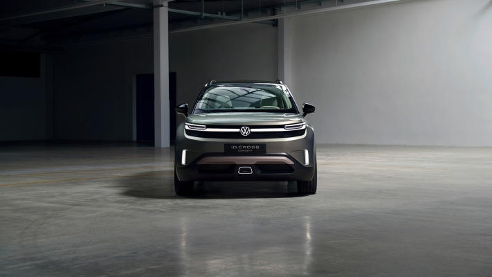 Volkswagen ID. Cross Concept 2025. Desktop wallpaper
