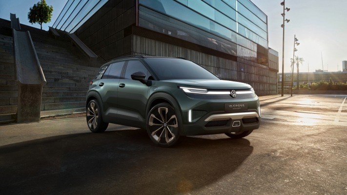 Volkswagen ID. Cross Concept 2025. Desktop wallpaper