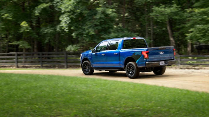 Ford F-150 Lightning STX 2026. Desktop wallpaper