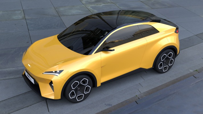 Italdesign EVX Concept 2025. Desktop wallpaper