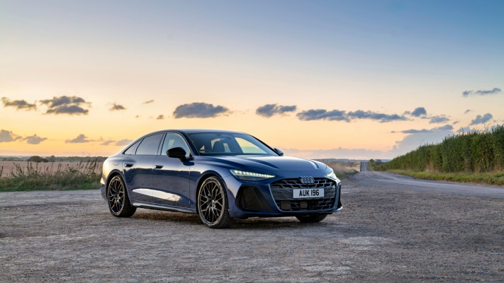 Audi A6 Launch Edition UK Version 2026. Desktop wallpaper