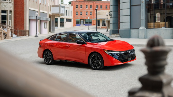 Nissan Sentra SR 2026. Desktop wallpaper