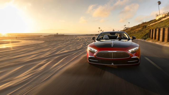 Mercedes-Maybach SL 680 Monogram USA Version 2026. Desktop wallpaper