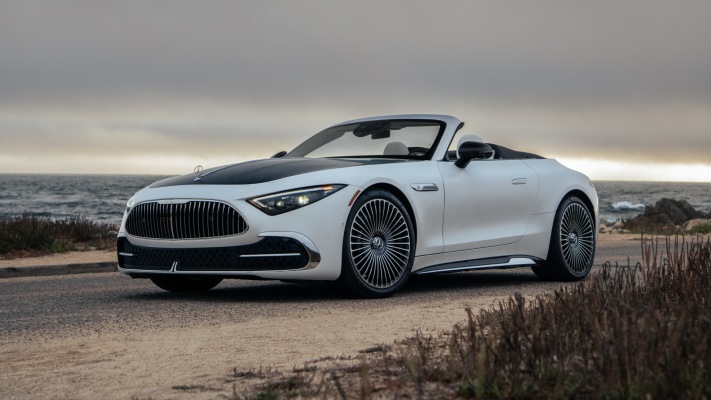 Mercedes-Maybach SL 680 Monogram USA Version 2026. Desktop wallpaper