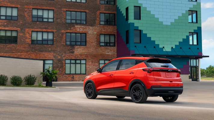 Chevrolet Bolt RS 2027. Desktop wallpaper