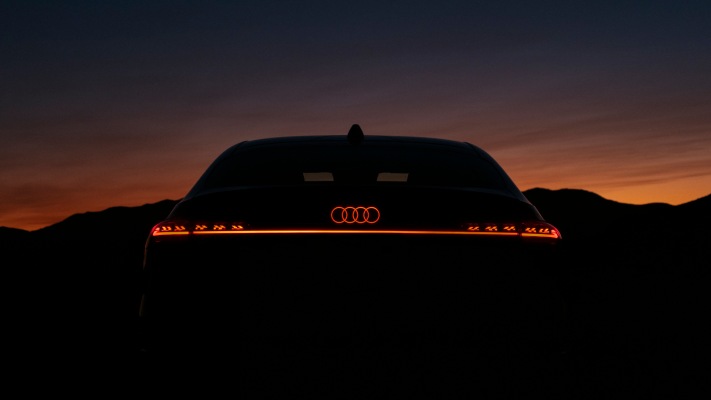 Audi S6 Sportback e-tron USA Version 2025. Desktop wallpaper