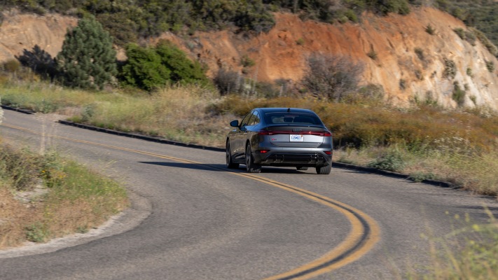 Audi S6 Sportback e-tron USA Version 2025. Desktop wallpaper