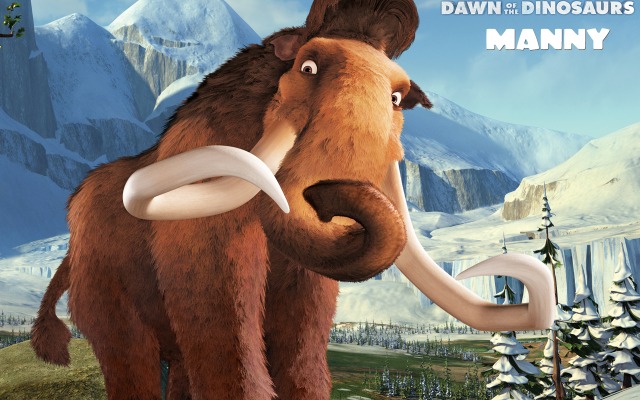 Ice Age 3: Dawn of the Dinosaurs. Desktop wallpaper