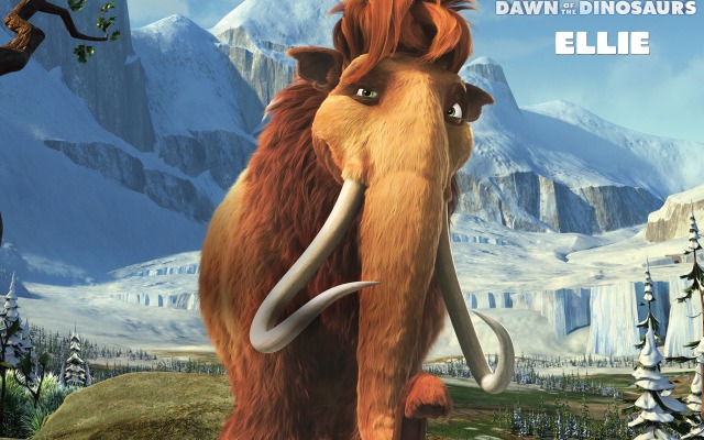 Ice Age 3: Dawn of the Dinosaurs. Desktop wallpaper