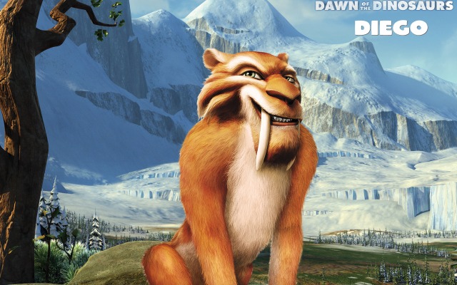 Ice Age 3: Dawn of the Dinosaurs. Desktop wallpaper