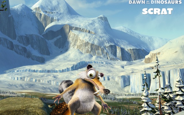 Ice Age 3: Dawn of the Dinosaurs. Desktop wallpaper