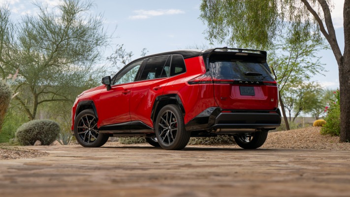 Toyota RAV4 PHEV GR Sport USA Version 2026. Desktop wallpaper