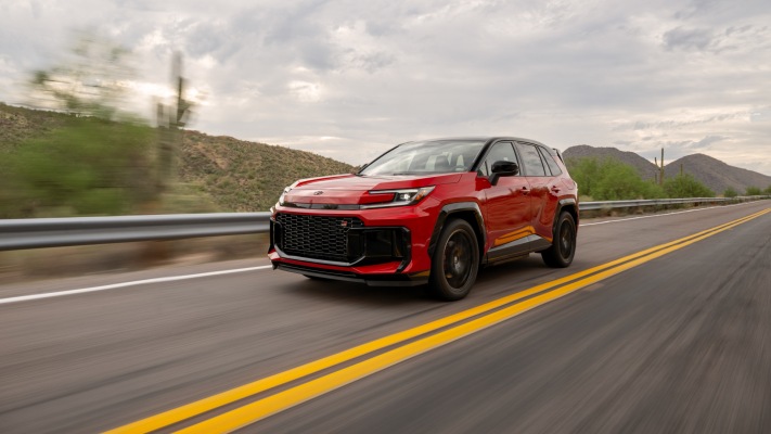 Toyota RAV4 PHEV GR Sport USA Version 2026. Desktop wallpaper