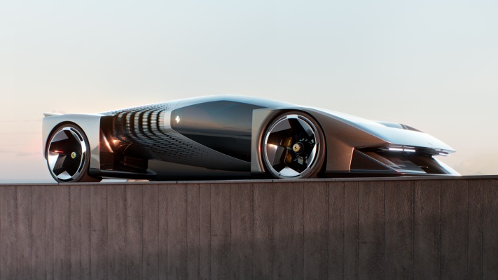 Ferrari F76 Concept 2025. Desktop wallpaper