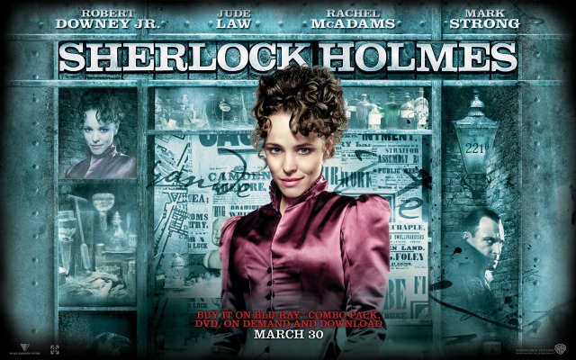 Sherlock Holmes. Desktop wallpaper