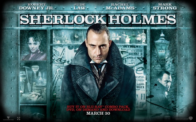 Sherlock Holmes. Desktop wallpaper