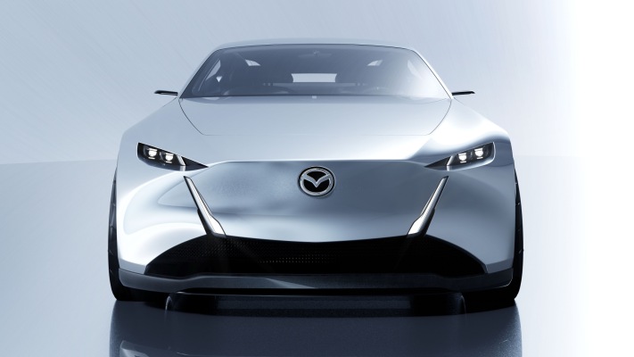 Mazda Vision X-Coupe Concept 2025. Desktop wallpaper