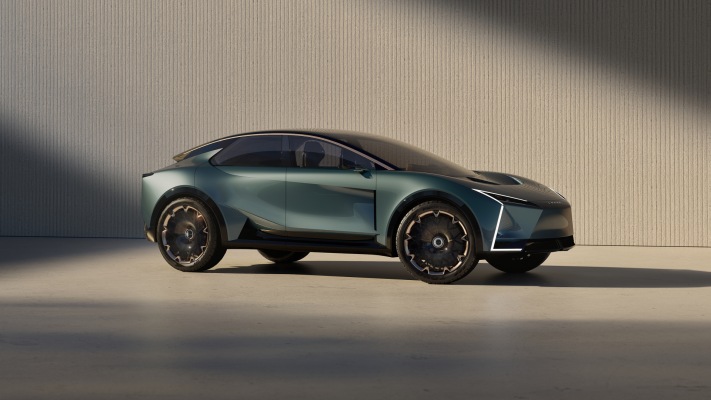 Lexus LS Coupe Concept 2025. Desktop wallpaper