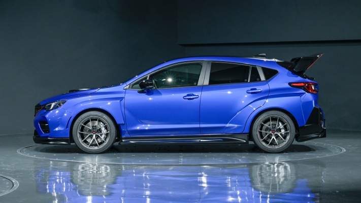 Subaru Performance-E STI Concept 2025. Desktop wallpaper