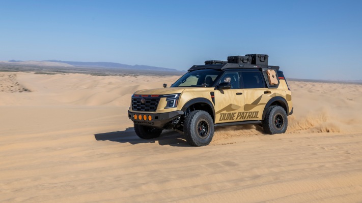 Nissan Dune Patrol Concept 2025. Desktop wallpaper