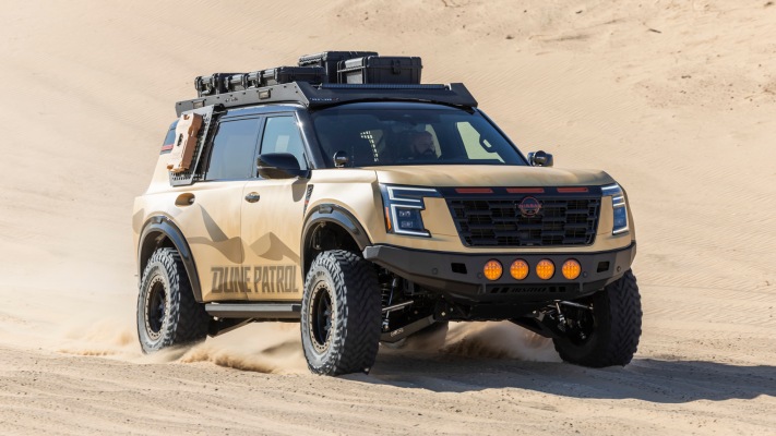 Nissan Dune Patrol Concept 2025. Desktop wallpaper