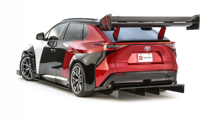 Toyota bZ Time Attack AWD Concept 2025. Desktop wallpaper