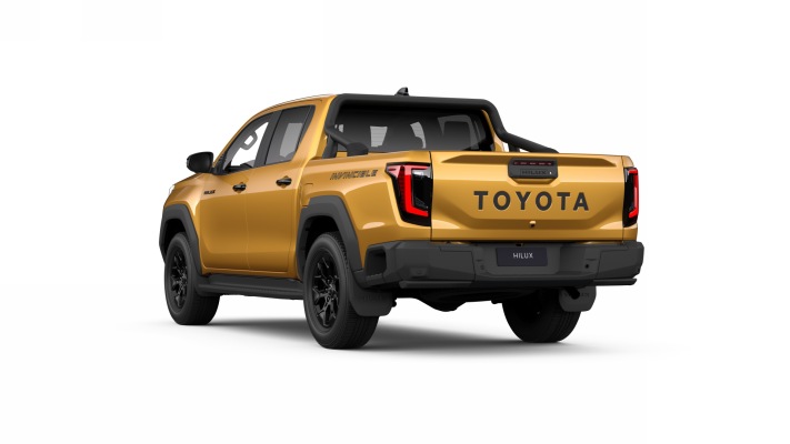 Toyota Hilux BEV Hybrid 48V Invincible 2026. Desktop wallpaper