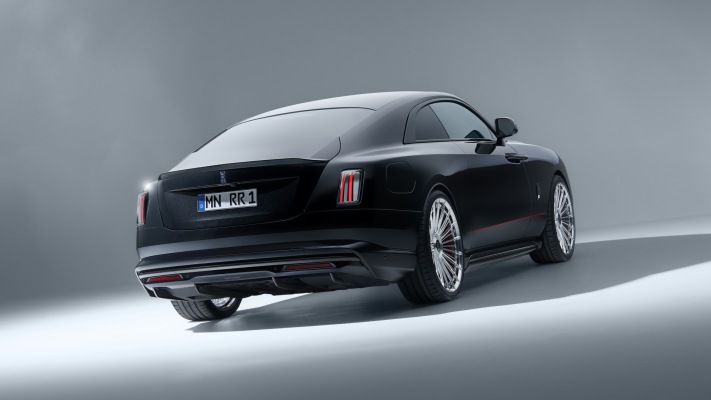 Rolls-Royce Black Badge Spectre Spofec 2026. Desktop wallpaper