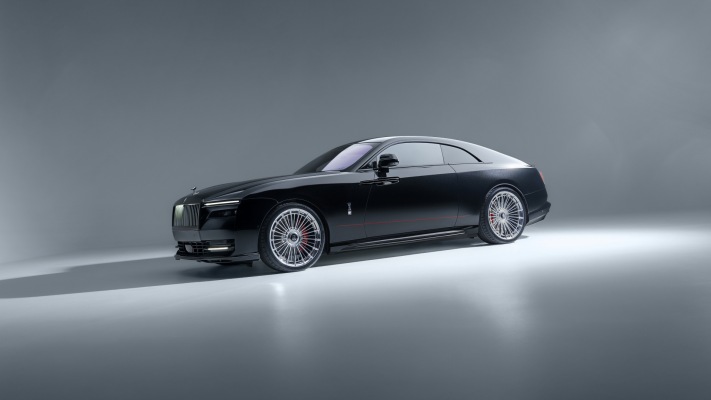 Rolls-Royce Black Badge Spectre Spofec 2026. Desktop wallpaper