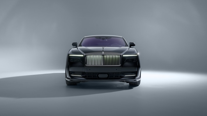 Rolls-Royce Black Badge Spectre Spofec 2026. Desktop wallpaper