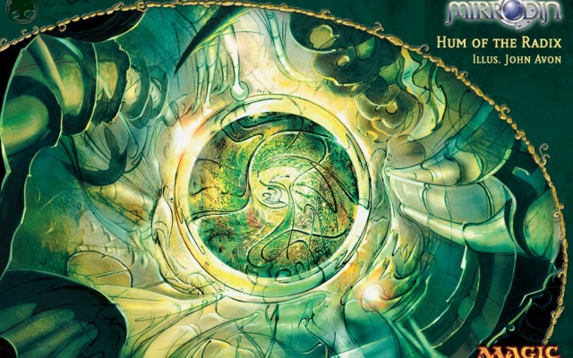 Mirrodin - Hum of the Radix. Desktop wallpaper