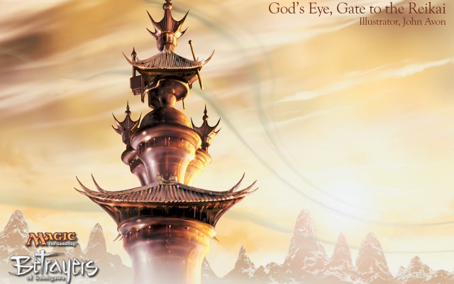 Betrayers of Kamigawa - Gods' Eye, Gate to the Reikai. Desktop wallpaper