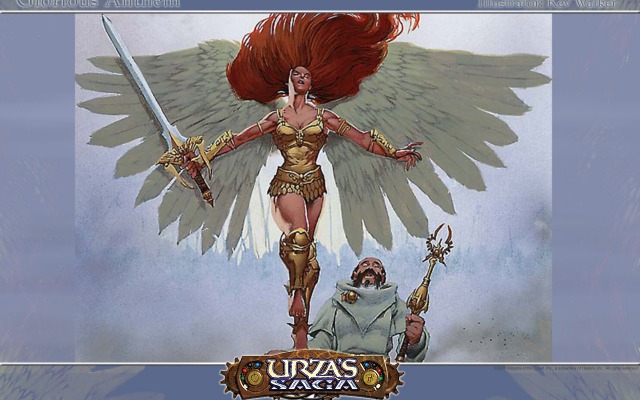 Urza's Saga - Glorious Anthem. Desktop wallpaper