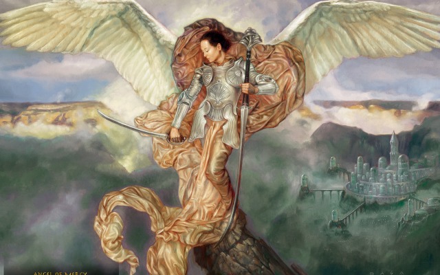 Tenth Edition - Angel of Mercy. Desktop wallpaper
