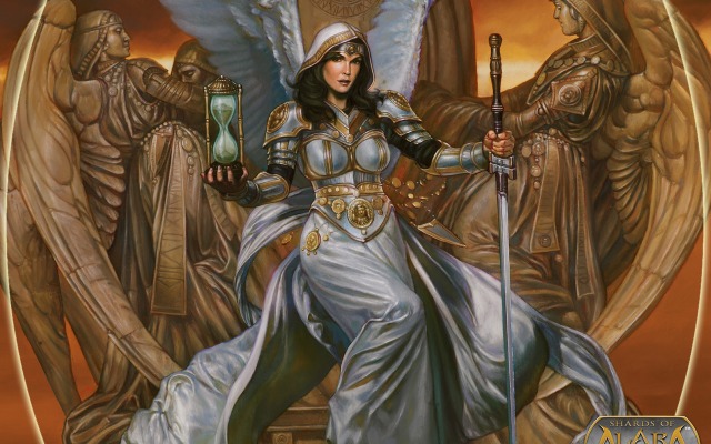 Shards of Alara - Stoic Angel. Desktop wallpaper