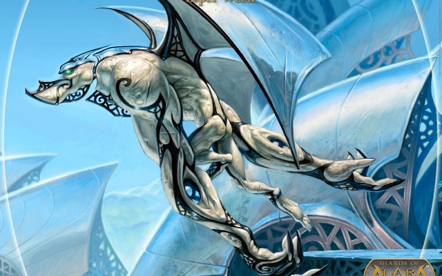 Shards of Alara - Tower Gargoyle. Desktop wallpaper