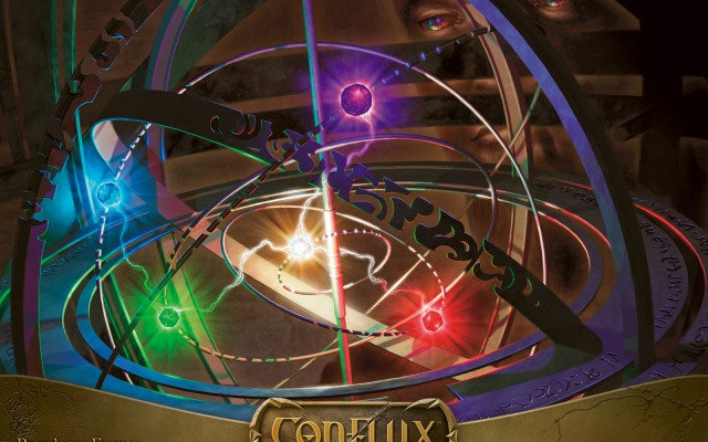 Conflux - Armillary Sphere. Desktop wallpaper